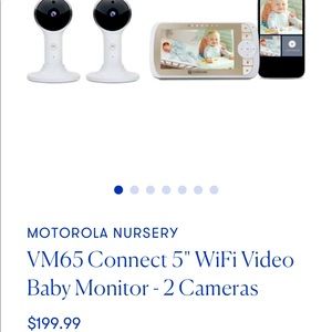 Motorola Nursery monitor - 2 cameras